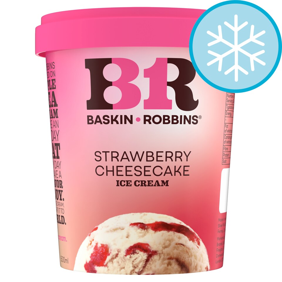 Baskin Robbins Strawberry Cheesecake Ice Cream 500ml
