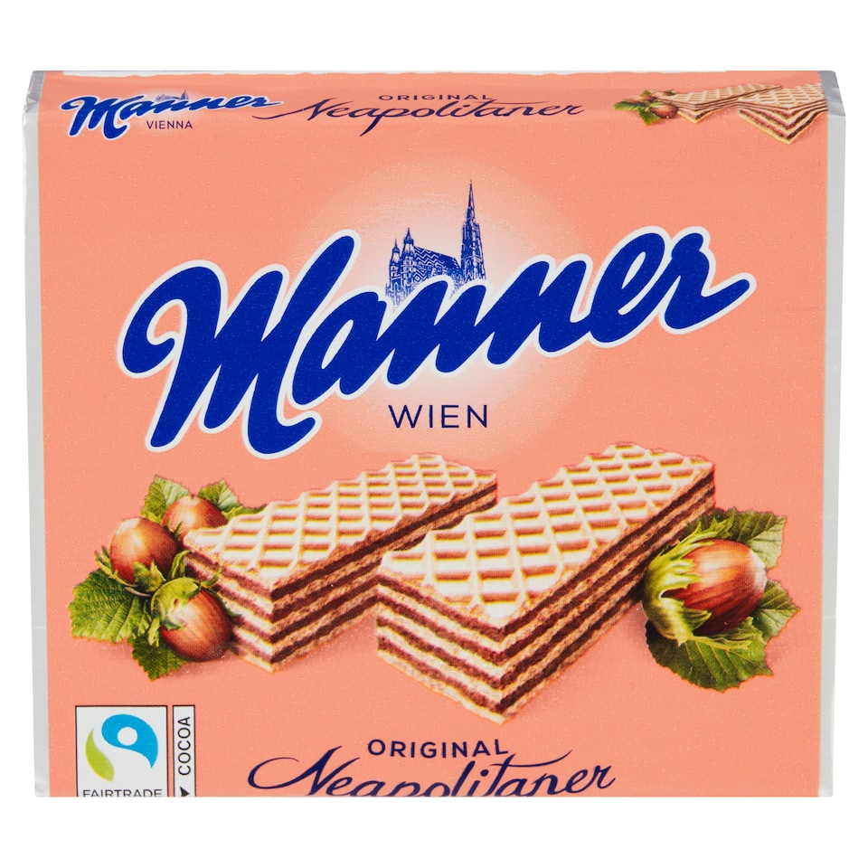 image 1 of Manner Crispy Wafers with Hazelnut Filling 75 g