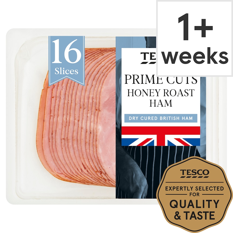 Tesco British Honey Roast Ham Slices 400g