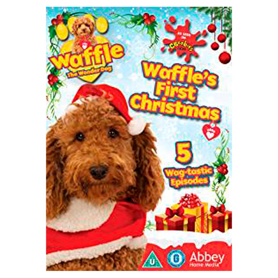Abbey Waffle The Wonder Dog: First Christmas
