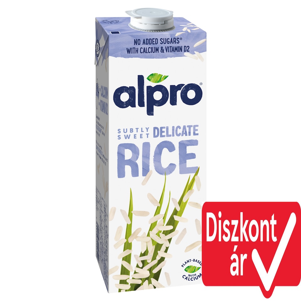Alpro Low-Fat Rice Drink with Added Calcium and Vitamins 1 l