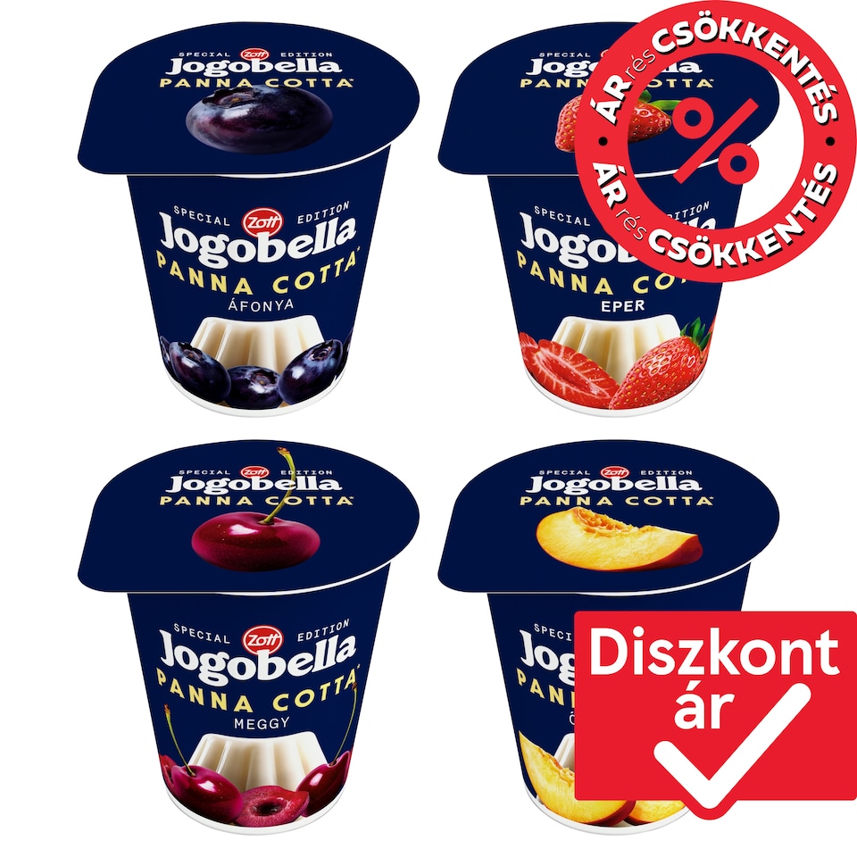Zott Jogobella Panna Cotta Yoghurt with Live Cultures 150 g