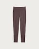 image 4 of F&F Active Ribbed High Waisted Co-ord Leggings in Brown