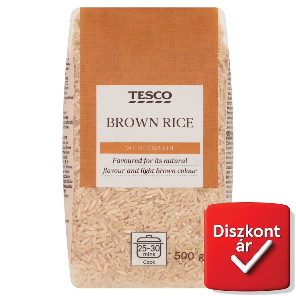 Tesco barna rizs 500 g