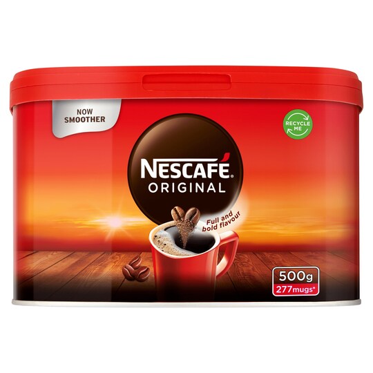 Nescafe Original Coffee 500G Tin Tesco Groceries