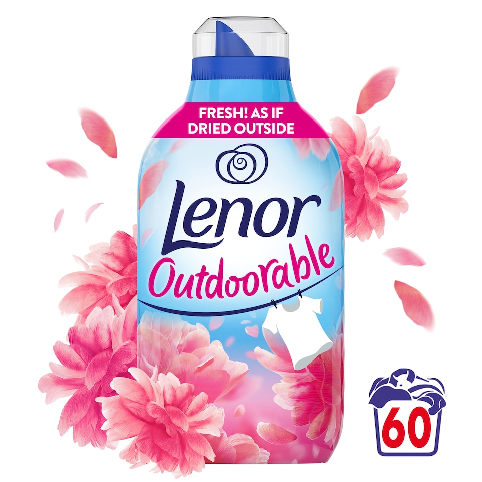 image 1 of Lenor Outdoorable Floral Fresh Fabric Conditioner 60 Washes 840ml