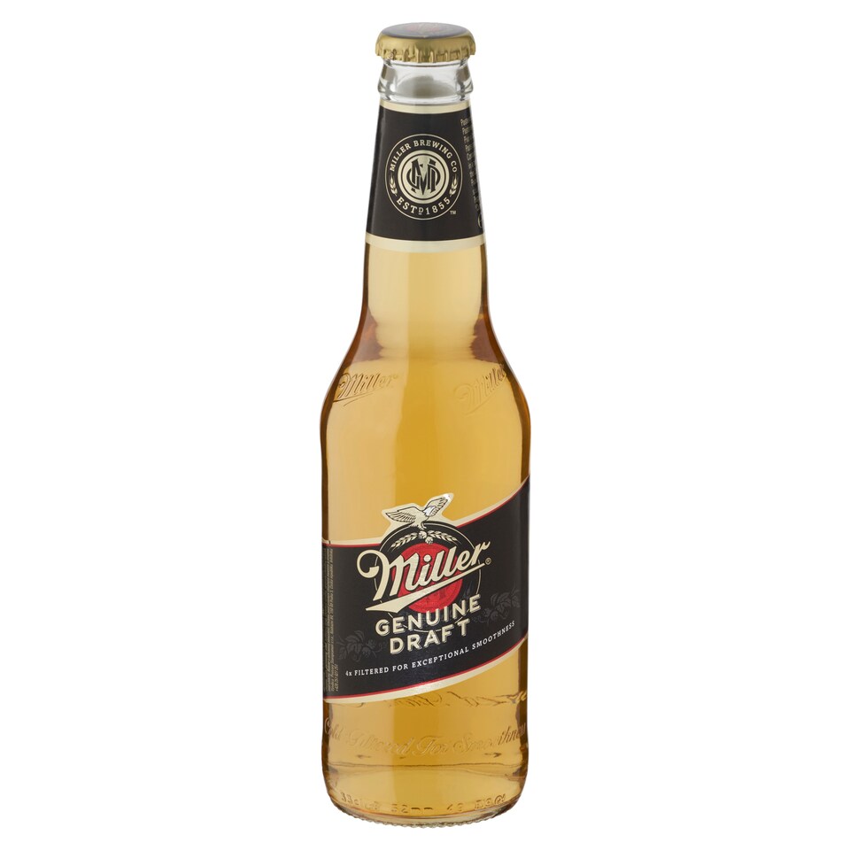 Miller Genuine Draft világos sör 4,7% 330 ml  1. kép