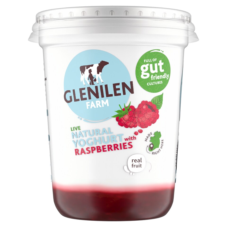 Glenilen Raspberry Yoghurt Pot 500G
