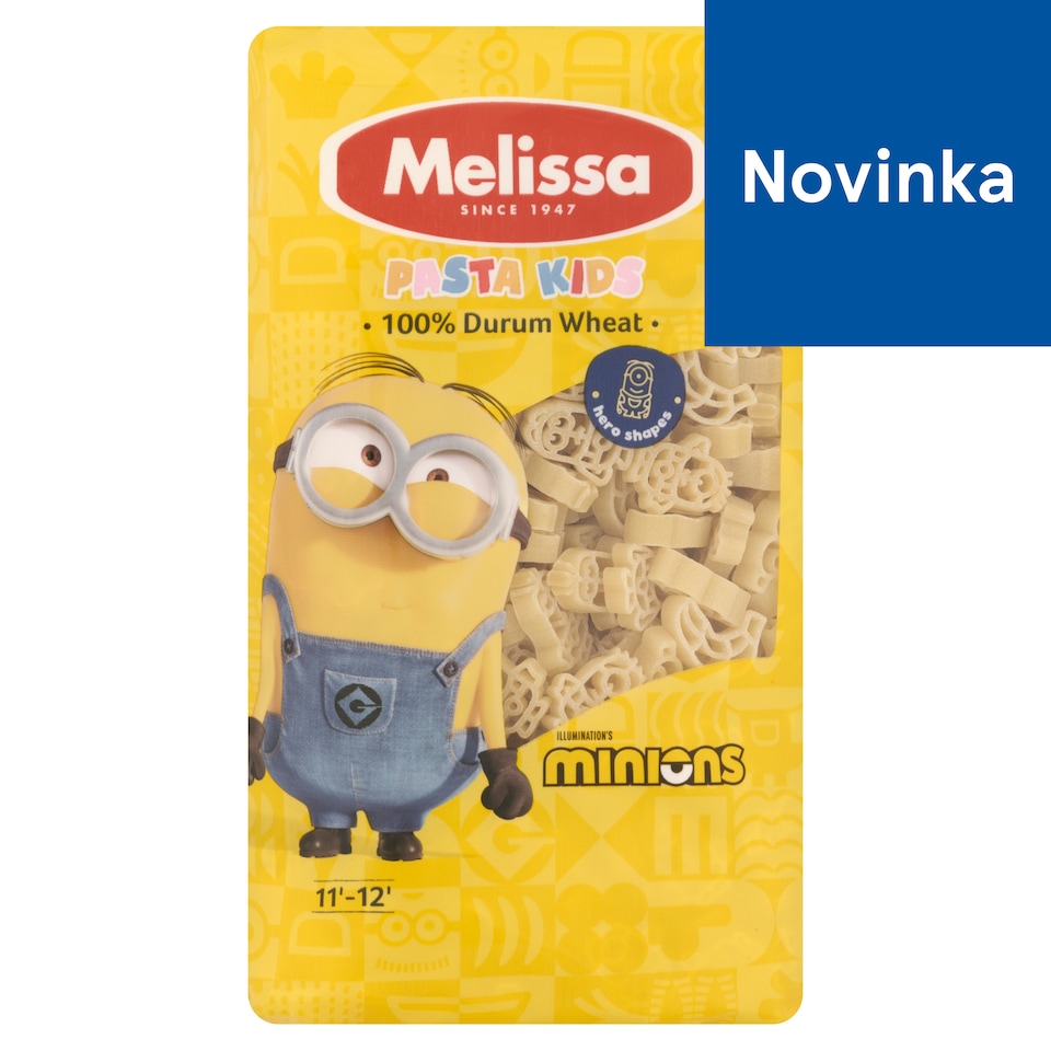 obrázok 1 z Melissa Pasta Kids Minions cestoviny semolinové sušené 400 g