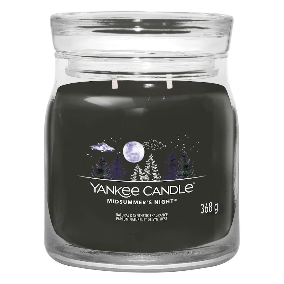 image 1 of Yankee Candle Signature Midsummer Night Medium Jar 368g