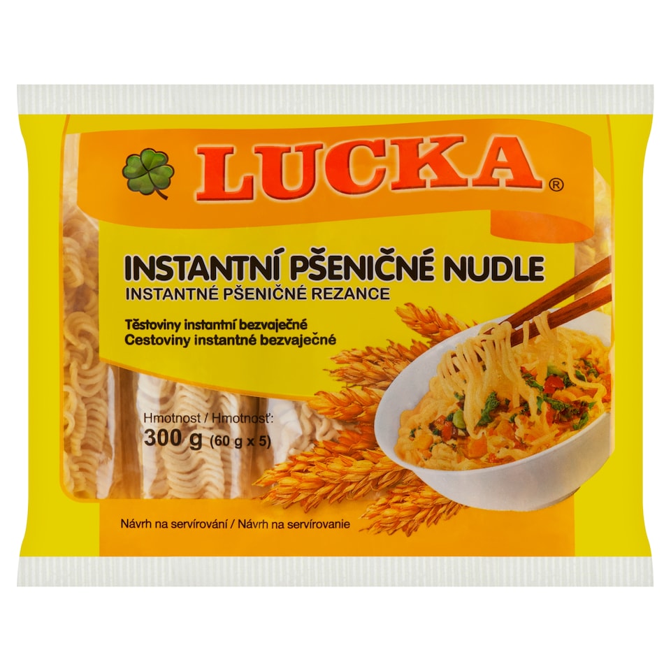 Lucka Instantní pšeničné nudle 5 x 60g (300g)