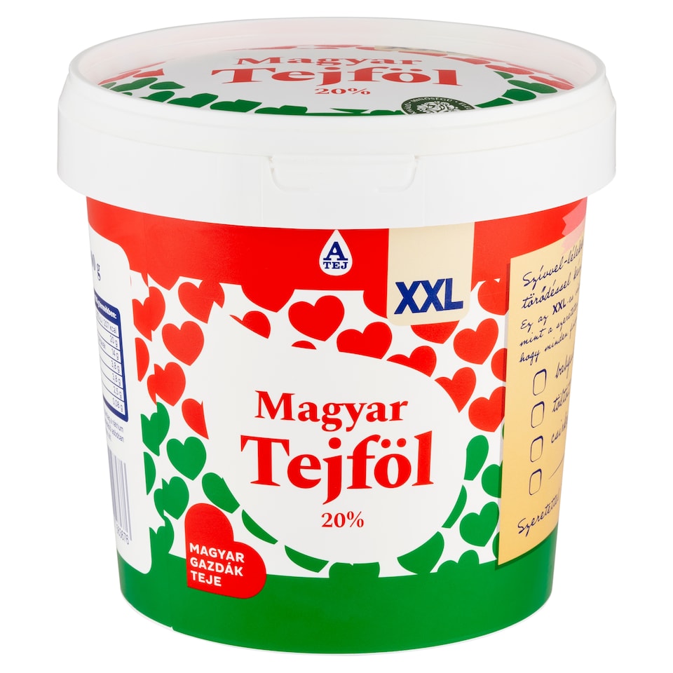 Magyar Tejföl élőflórás tejföl 20% 1000 g