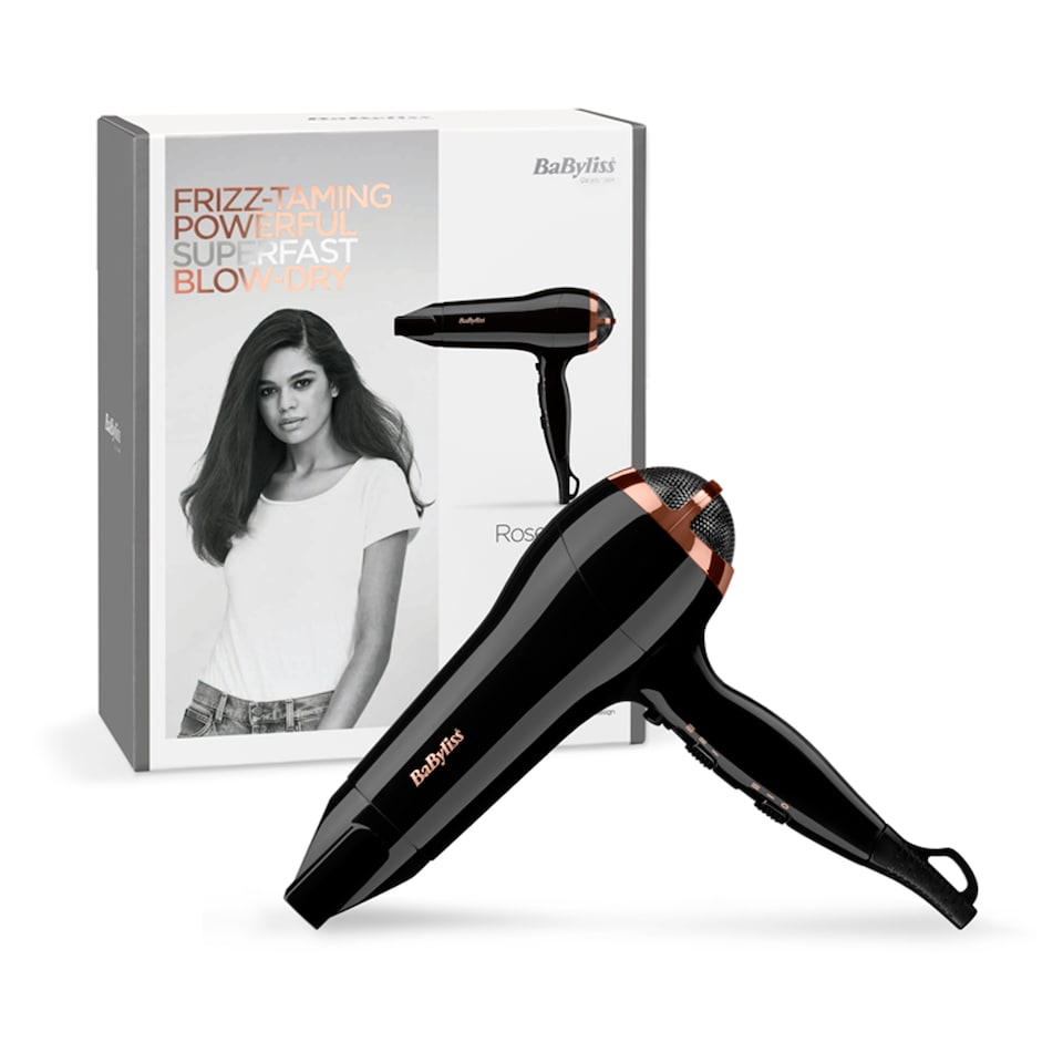 image 1 of Babyliss Rose Gold Lustre 2400W Hair Dryer