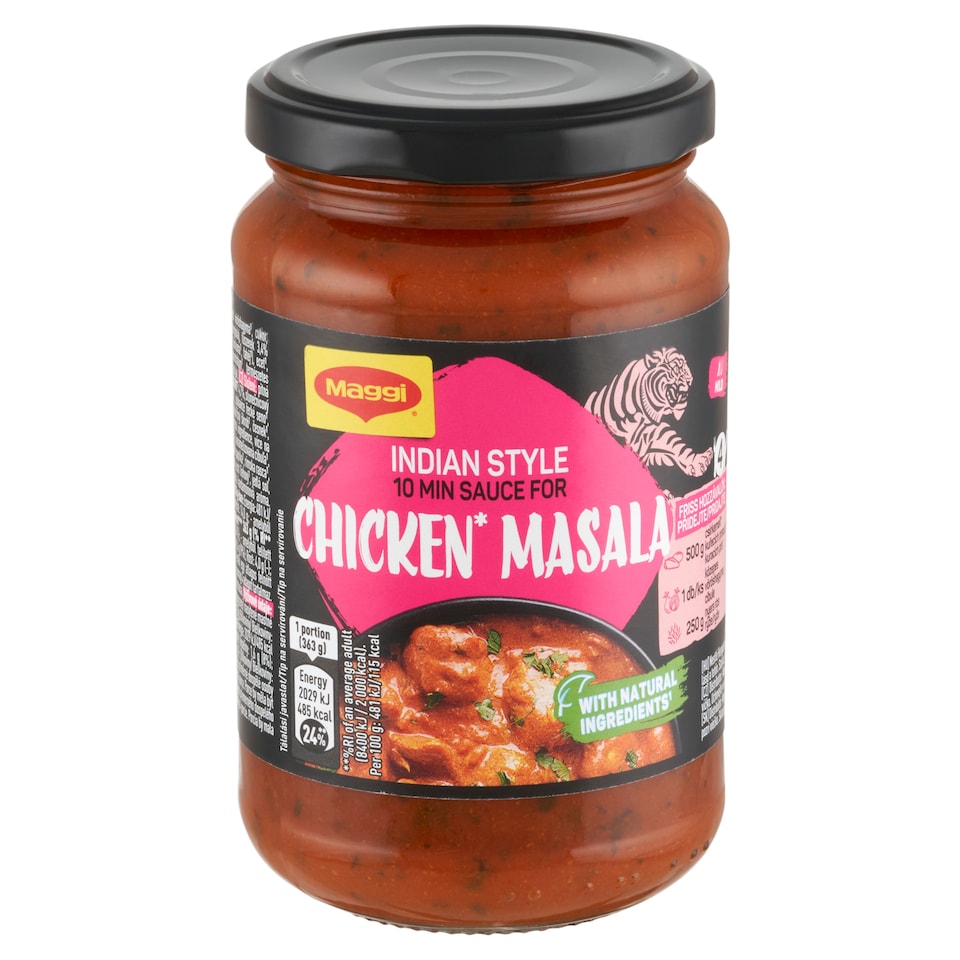 Maggi paradicsomos currys szósz indiai stílusú chicken masalához 340 g