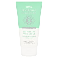 Tesco Kind And Pure Refreshing Face Scrub 150Ml