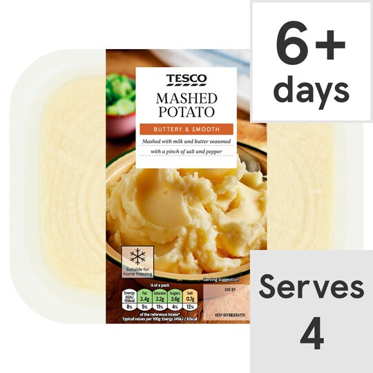 Tesco Mashed Potato 800G Tesco Groceries
