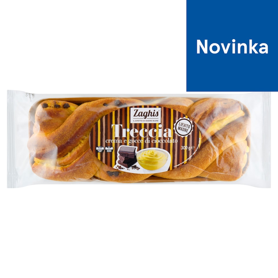 obrázok 1 z Zaghis Treccia jemné pečivo z kysnutého cesta 300 g