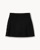 image 3 of F&F School Girls Cotton Rich PE Skort in Black