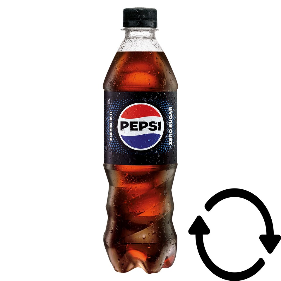 Pepsi Zero colaízű energiamentes szénsavas üdítőital édesítőszerekkel 0,5 l