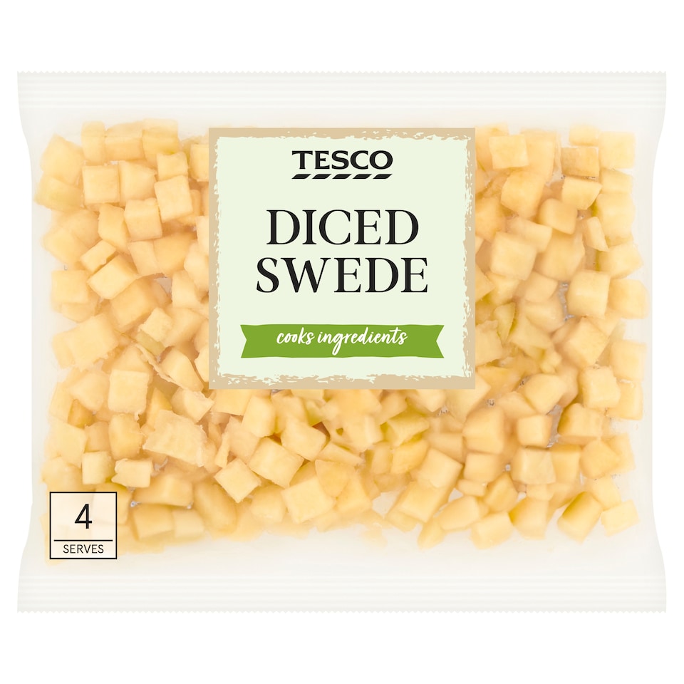 Tesco Diced Swede 350G