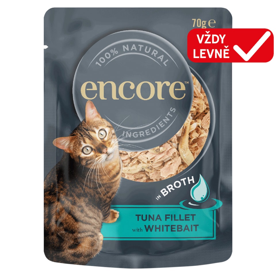 Encore Cat kapsička tuňák s ančovičkami 70g
