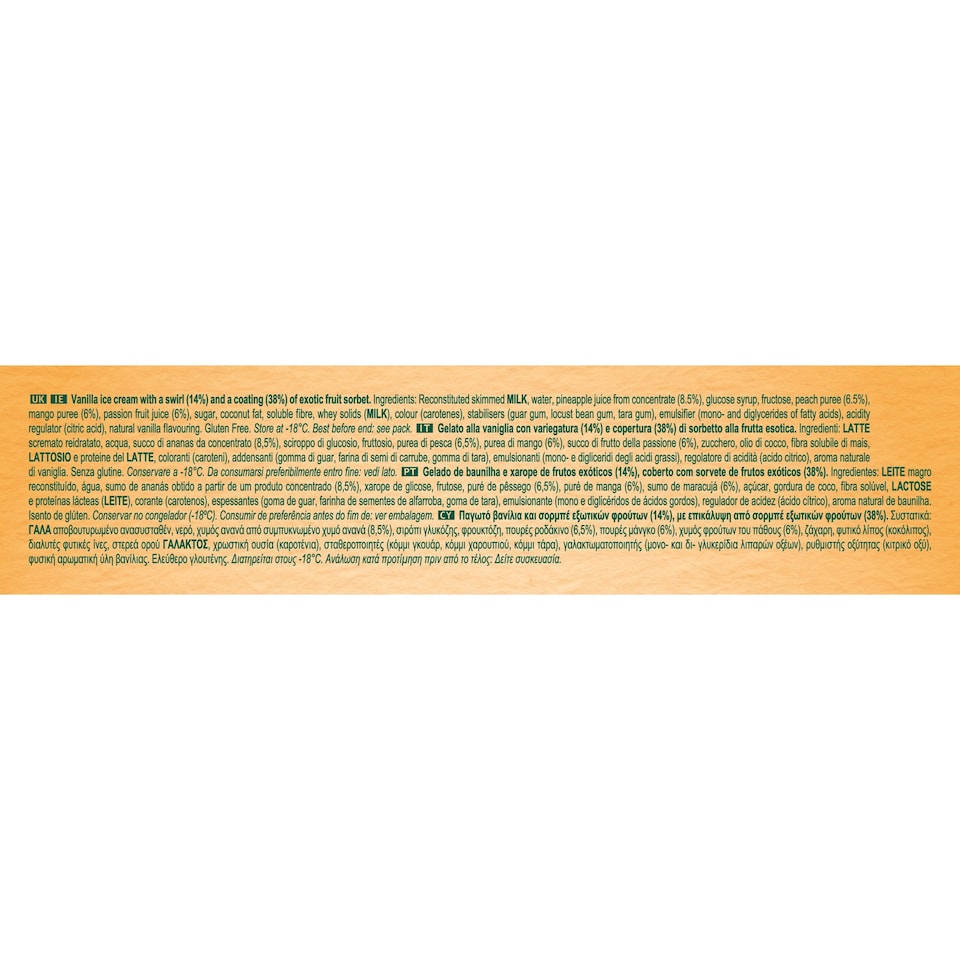 image 1 of Solero Exotic Ice Cream 90Ml