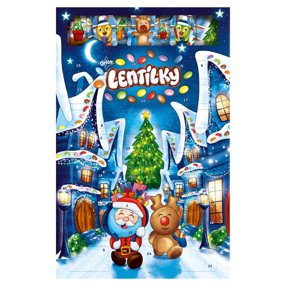 ORION LENTILKY Adventní kalendář 193,9g