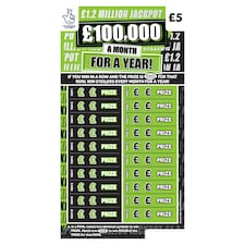 £100,000 AMFAY SCRATCHCARD