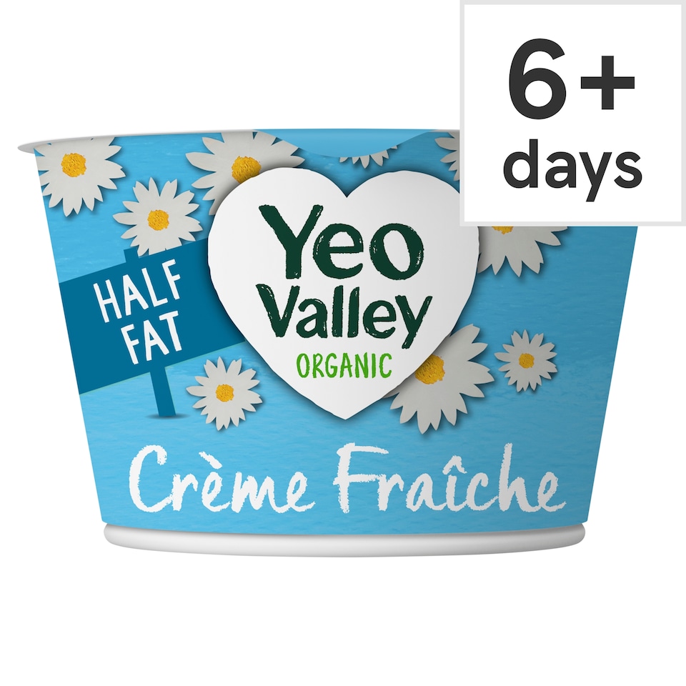 Yeo Valley Organic Half Fat Creme Fraiche 200G