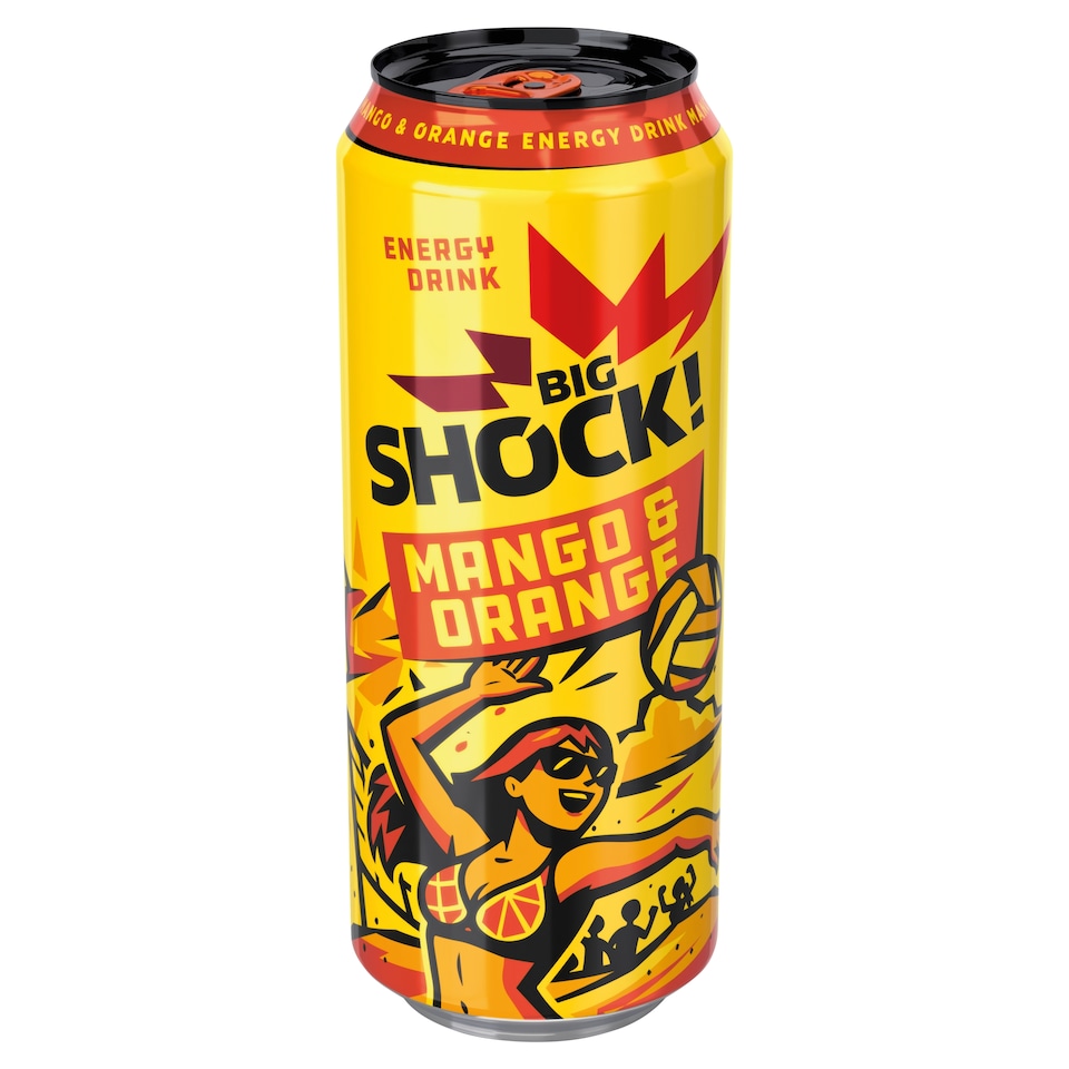 image 1 of Big Shock! Mango & Orange 500ml