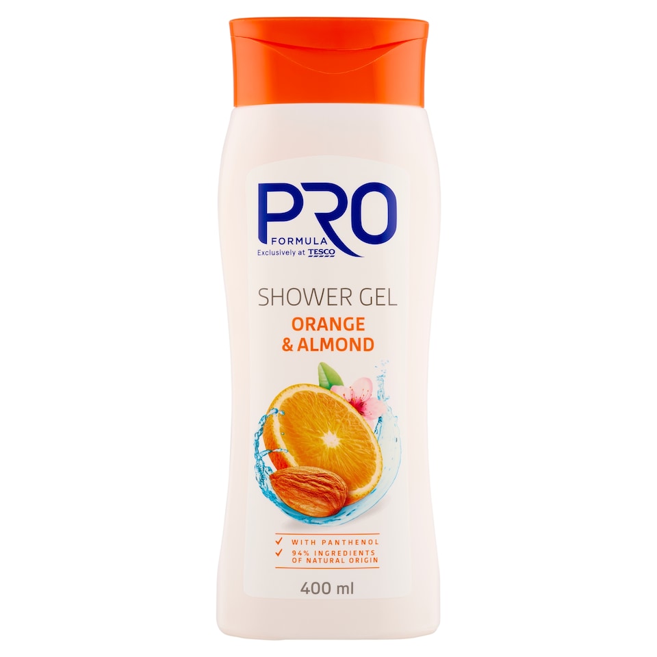 Pro Formula tusfürdő nőknek narancs és mandula illattal 400 ml