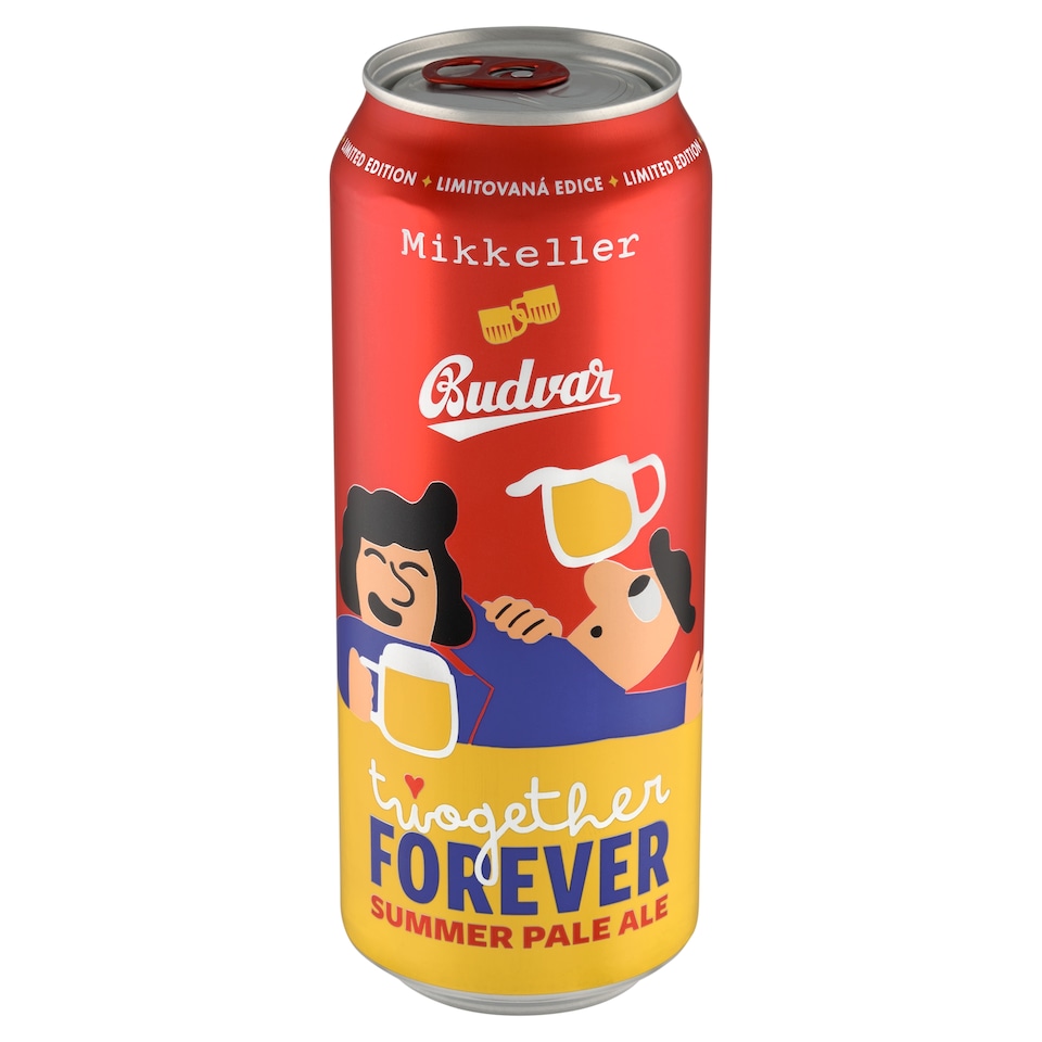 image 1 of Mikkeller Budvar Twogether Forever Summer Pale Ale Draft Pale Beer 0.5L