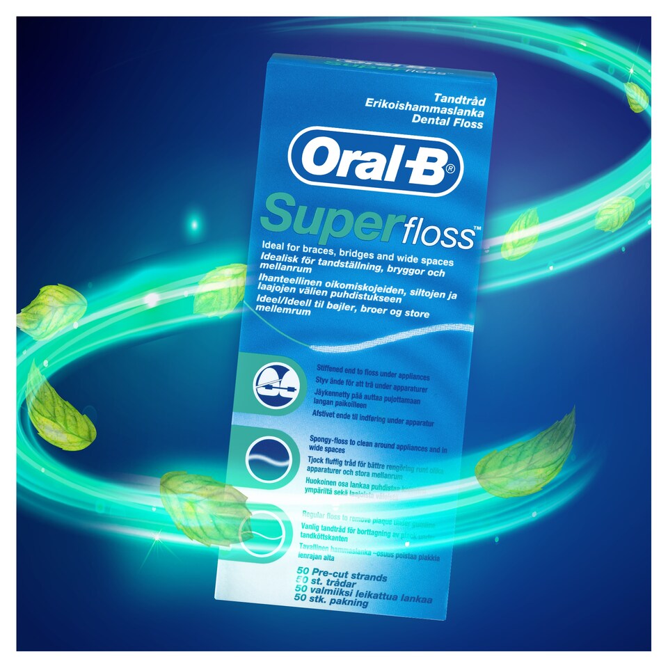 Oral-B Super Fogselyem, 50 db Előre Vágott Szál  1. kép