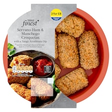 Tesco Finest Serrano Ham & Manchego Croquetas 240g