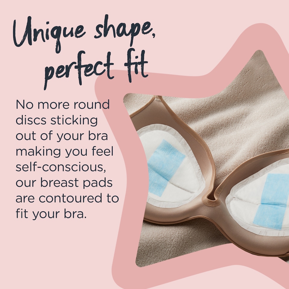 image 1 of Tommee Tippee Disposable Breast Pads Large 40 Pack
