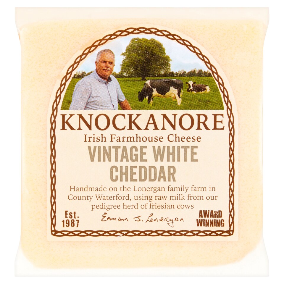 Knockanore Cheese Mature Raw Milk White Chedder 150G