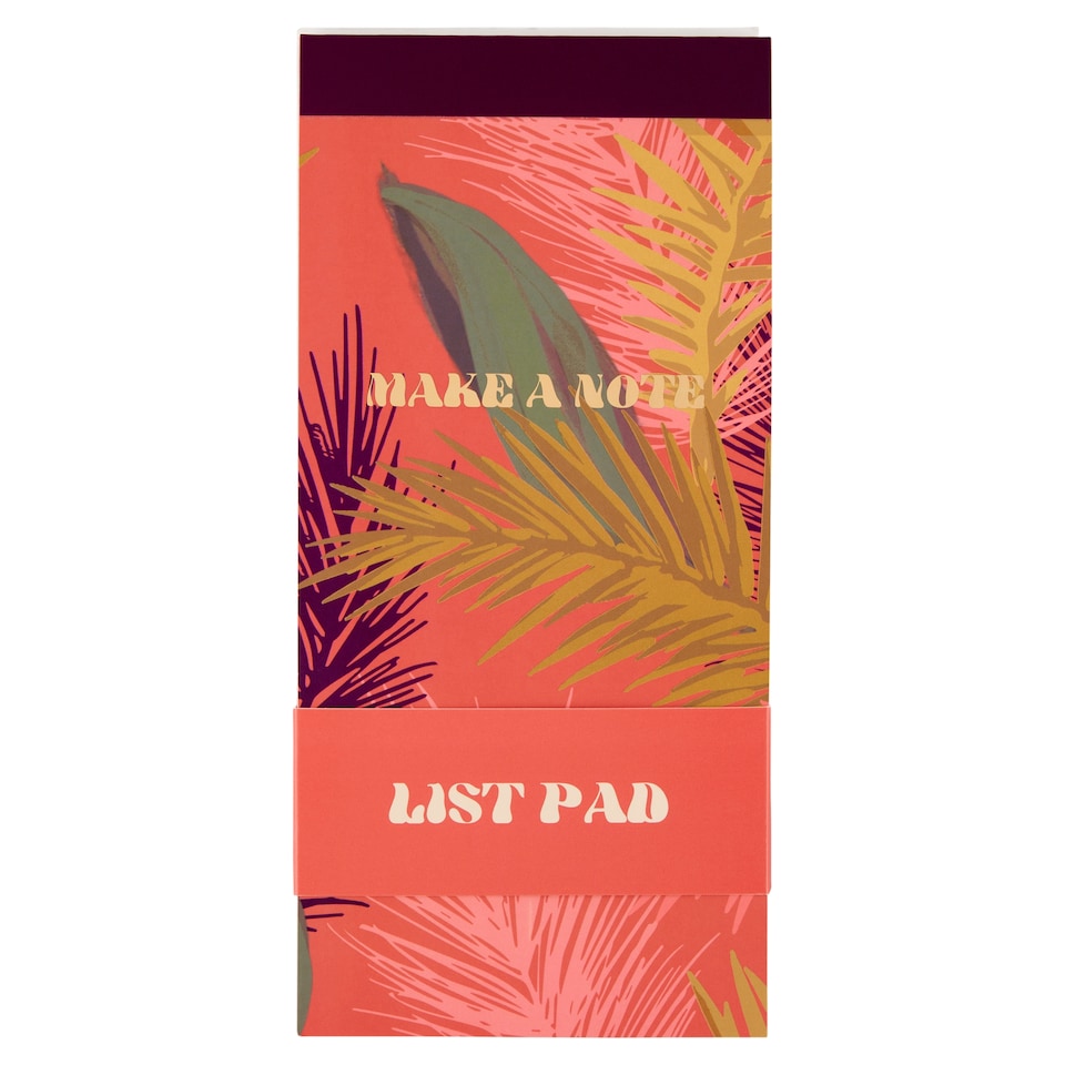 Tesco Escape to Paradise Magnetic List blok 52 listov