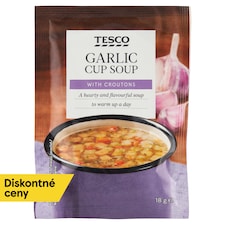 Tesco Instantná cesnaková polievka s krutónmi 18 g