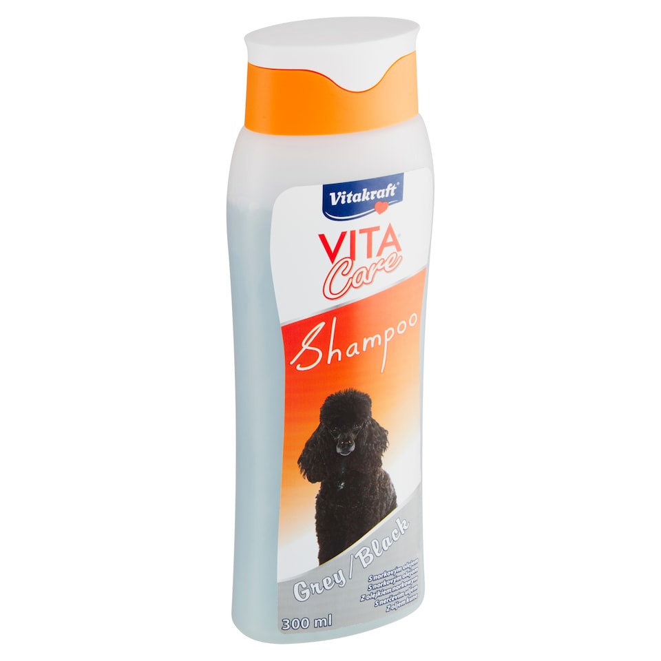 Vitakraft Vita Care Grey Black šampón s norkovým olejem 300ml