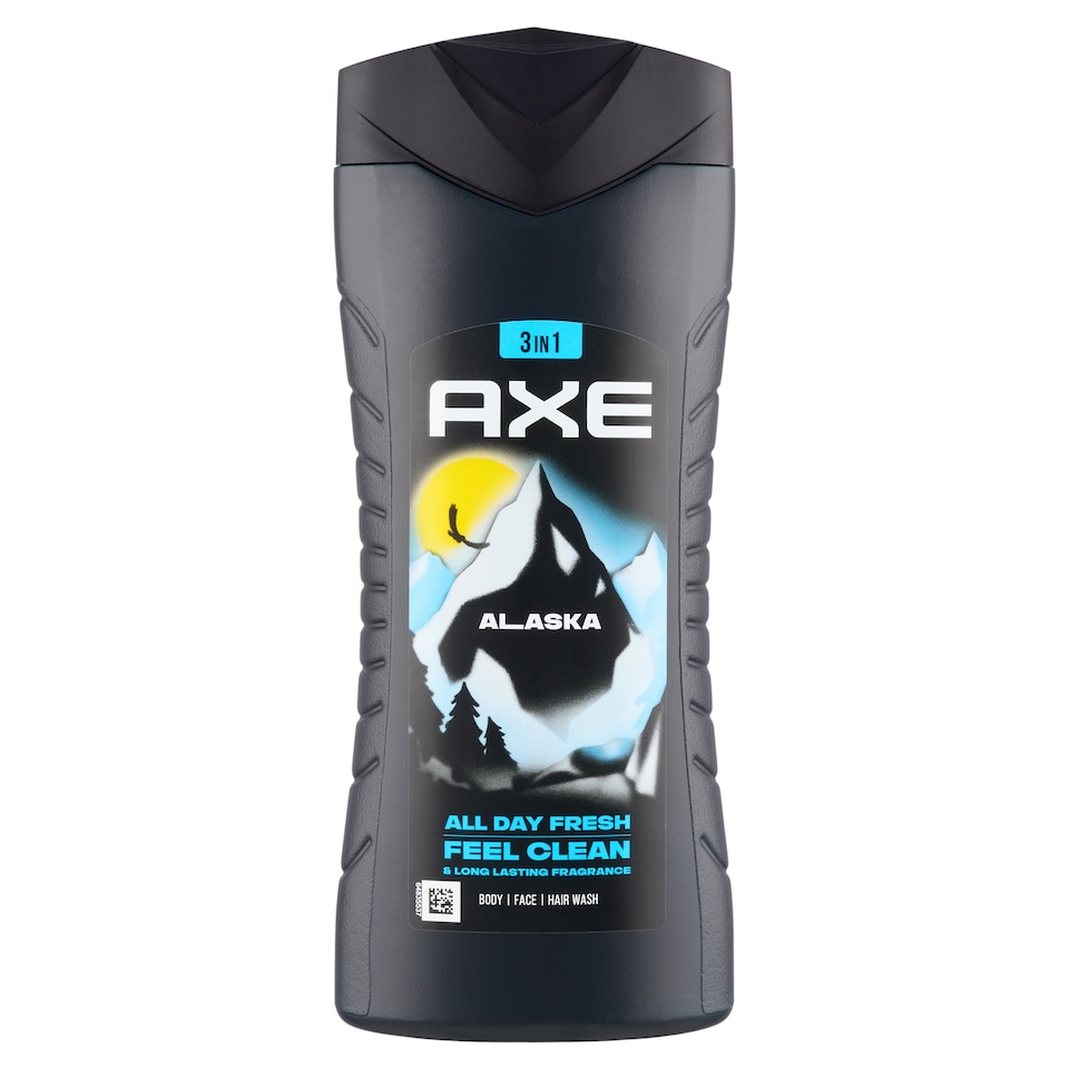 image 1 of Axe Alaska Shower Gel 3 in 1 for Body, Hair and Face 400 ml