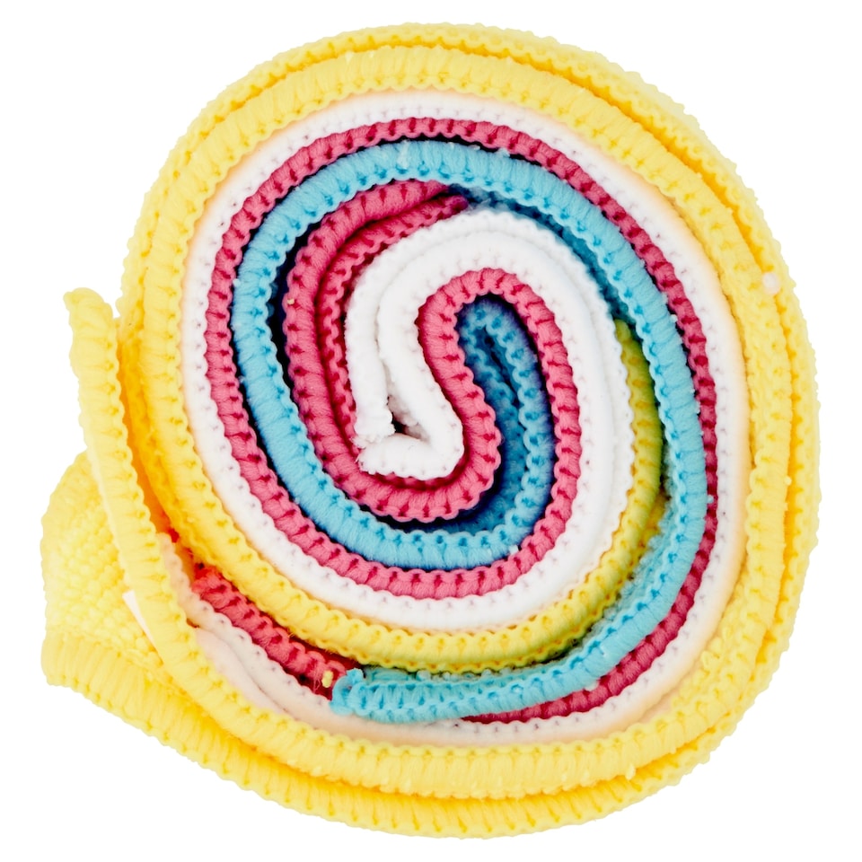 image 1 of Tesco Microfibre Cloth 4 Pack