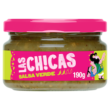 Las Chicas Salsa Verde Mexican Dip Zingy Kick 190G