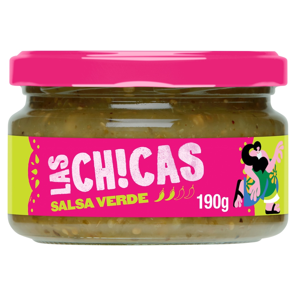 image 1 of Las Chicas Salsa Verde Mexican Dip Zingy Kick 190G
