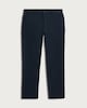 image 4 of F&F Textured Straight Leg Chino Trousers in Navy