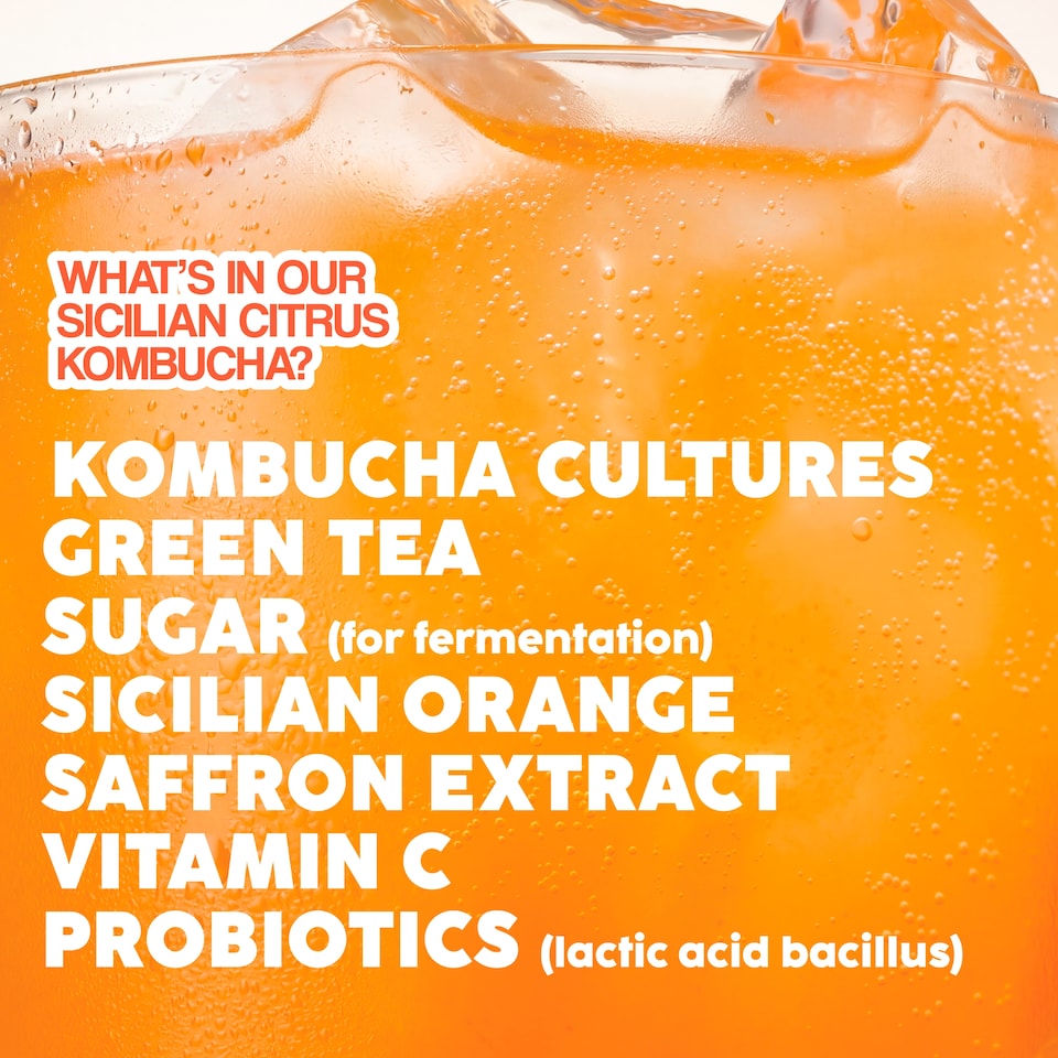 image 1 of Fix8 Kombucha Sicilian Citrus 4 x 250ml