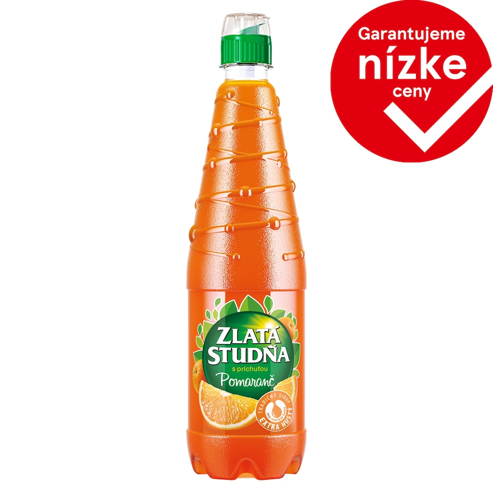 Zlatá Studňa Sirup s príchuťou pomaranč 0,7 l