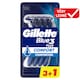 image 1 of Gillette Blue3 Plus Comfort, Disposable Razors For Men, 4-Pack Razors