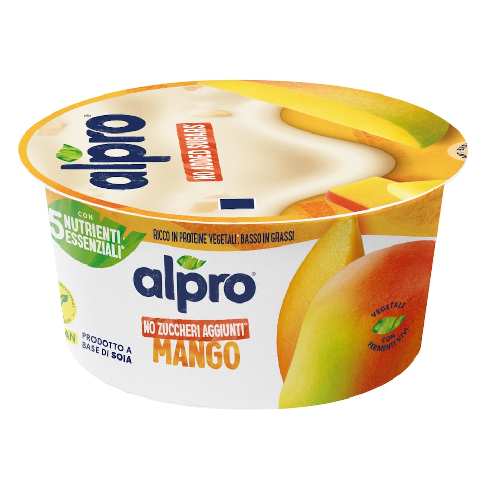ALPRO Mango Soy Fermented Product with No Added Sugar 135g
