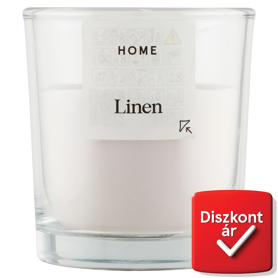 Tesco Home Linen Scented Candle 
