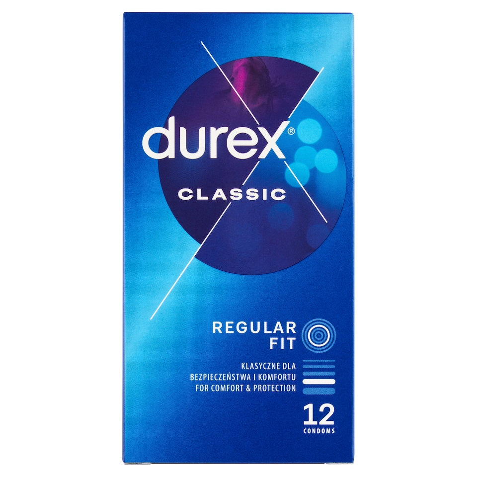 Obrázek 1 pro produkt Durex Classic Regular Fit kondomy 12 ks